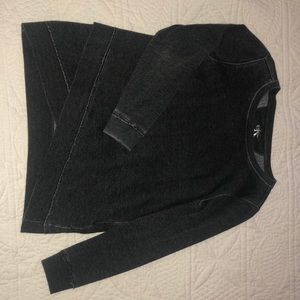 Calvin Klein Distressed Sweatshirt - Size Medium